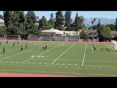 Roman Holliday Goal - LAUFA vs Santa Barbara Soccer Club - MLS Next U13 09 - 2021/2022 Season