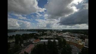 preview picture of video 'Varkaus vesitorninin näköalatasanteelta.  Time lapse -kuvaa'