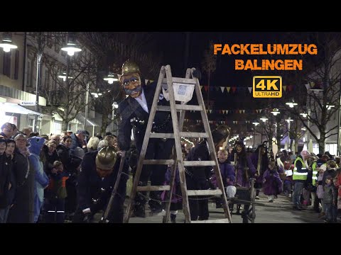 Fasnet Fackelumzug in Balingen Teil 1