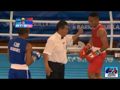 9) 64kg Albeiro J. PAREDES ROMERO (COL) 0-5 ante Lazaro Alvarez ESTRADA (CUB) - Round de 16