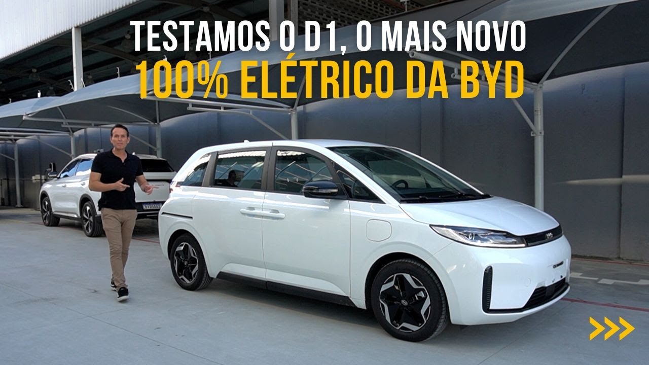 Testamos o D1, o mais novo 100% elétrico da BYD