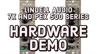 Video thumbnail for Lindell Audio 7x and PEX 500 Series Hardware Demo Review by Master The Sound