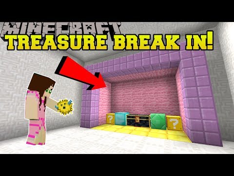 Minecraft: TREASURE ROOM BREAK IN!!! - CHUNK RESTORE - Custom Map [2]