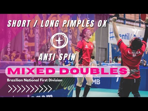 Mixed Doubles with antispin and long pimples