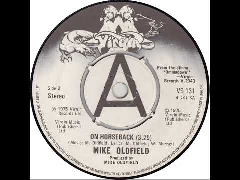UK New Entry 1975 (318b) Mike Oldfield - On Horseback