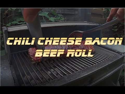 Chili Cheese Bacon Beef Roll