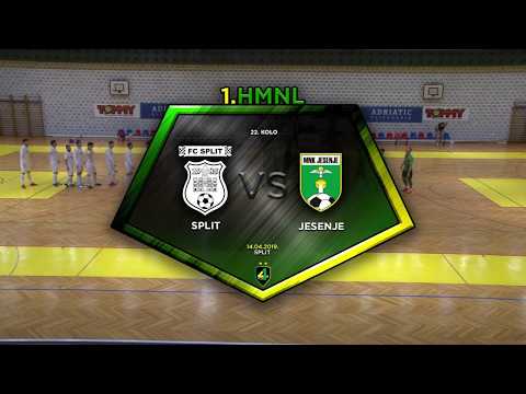 SPLIT vs JESENJE 5:3 (22. kolo, 1. HMNL 18/19)