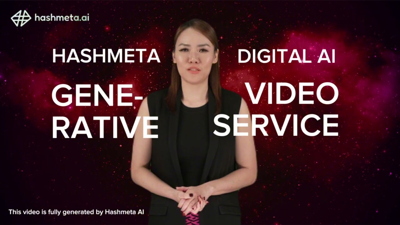 Hashmeta AI Digital Human Avatar Generative Video Service