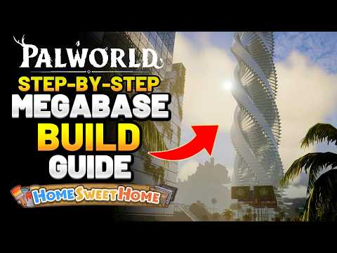 How To Build This MEGABASE In Palworld | Step-By-Step Build Guide