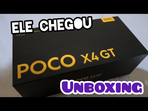 O MAIS NOVO CELULAR DO CANAL | POCO X4 GT