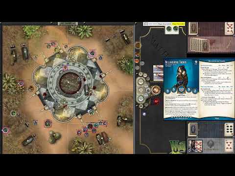 Malifaux Witness me Haku(Damian 2) v. Diceman(Zipp 2) Part 1