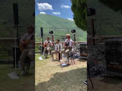 Wedding Band Arezzo Tuscany Italy - Slipstream (Acoustic Trio Live Soundcheck)