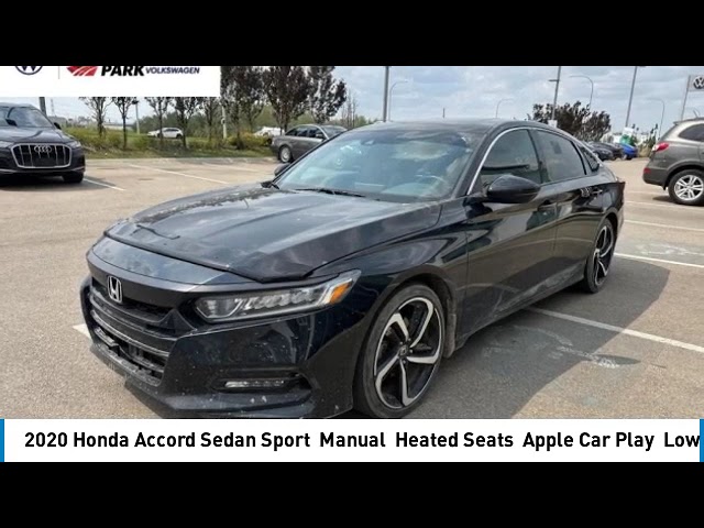 2020 Honda Accord Sedan Sport | Manual | Heated Seats | in Cars & Trucks in Strathcona County