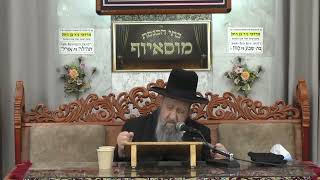 הרב בן ציון מוצפי | מעלת חג הפסח - ליל הסדר והנהגתיו | מוסאיוף