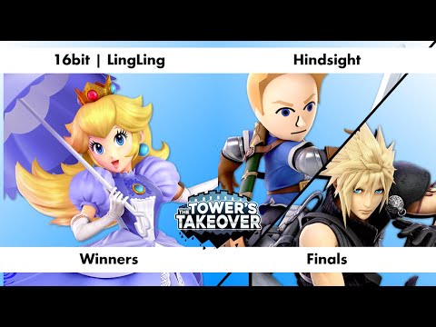 Winner's Finals: LingLing (Peach) vs Hindsight (Mii Swordfighter/Cloud) - The Tower's Takeover #3