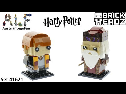 Vidéo LEGO BrickHeadz 41621 : Ron Weasley & Albus Dumbledore