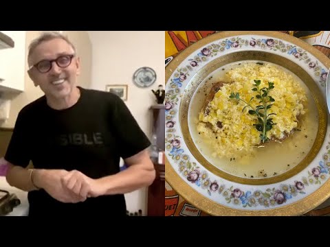 Zuppa di quadrucci in brodo | Chef BRUNO BARBIERI