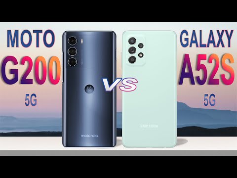 Moto G200 5G vs Galaxy A52S 5G
