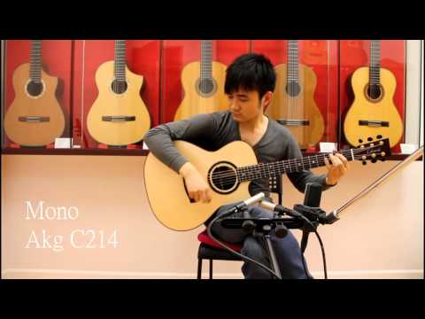 Mono and Stereo Acoustic Guitar recording