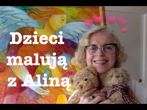 [Alina Witwitzka] Alina Witwitzka DZIECI MALUJĄ Z ALINĄ Live na Facebbok