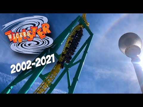 The Last Day of Wicked Twister at Cedar Point