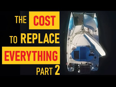 SAILBOAT REFIT BOAT WORK - What it cost Part 2 Ep 85
