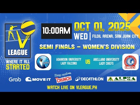 AdU vs. AU - Full Match | Semifinals G1 | 2025 V-League Collegiate Challenge Women's Category