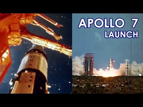 APOLLO 7 launch (1968/10/11)