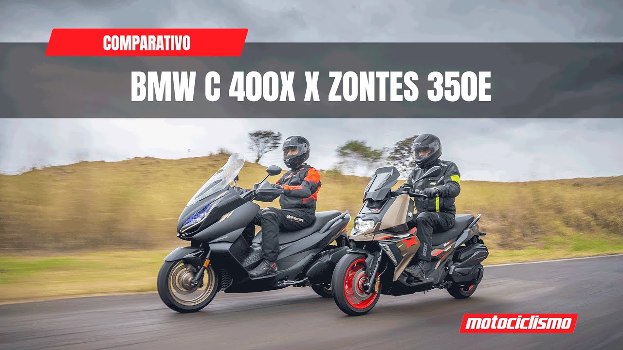 BMW C400X vs Zontes 350E | Comparativo completo