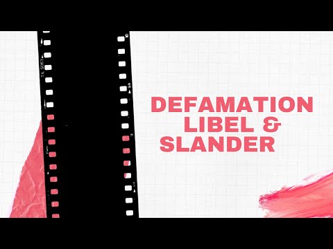 How to prove a defamation case in Kenya : libel & slander-Tort Law||defamation in Kenya