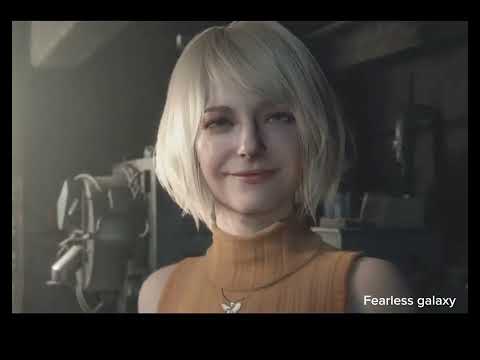 Ashley has a crush on Leon !!￼ resident evil ￼￼2 last part