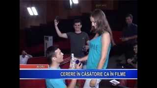 preview picture of video 'CERERE IN CASATORIE CA IN FILME la Cinema Dacia Buzau  *Mary& Ionut-Florian*'