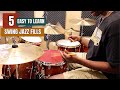 5 Easy To Learn Jazz Swing Fills