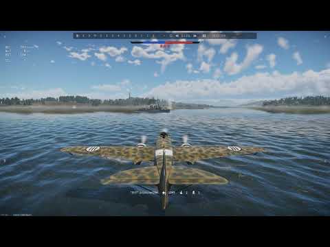 War Thunder, Slow Motion torpedo attack by SM79