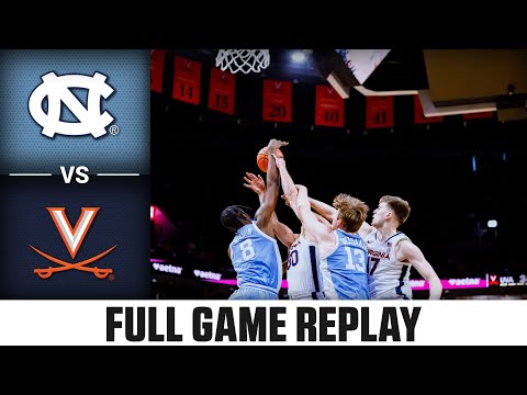 North Carolina vs. Virginia Full Game Replay | 2025-26 ACC Men's Basketball