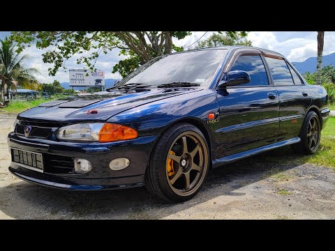 REPAINT PROTON WIRA DONE / DEEP CRYSTAL BLUE !!!!!!