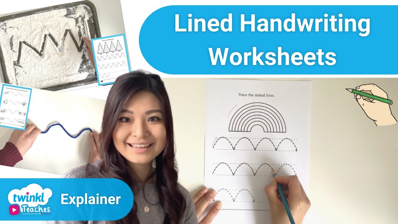 Line Handwriting Worksheets