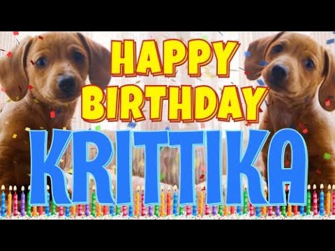 Happy Birthday Krittika! ( Funny Talking Dogs ) What Is Free On My Birthday