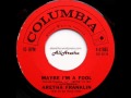 Aretha Franklin - Are You Sure / Maybe I'm A Fool - 7″ - 1961