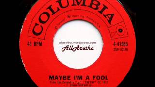 Aretha Franklin - Are You Sure / Maybe I&#39;m A Fool - 7″ - 1961