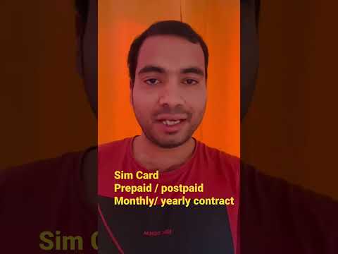 Study in Germany 🇩🇪 part-13 / How to buy Simcard / prepaid or postpaid? With/ without contract