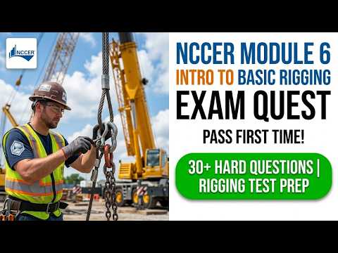 Nccer Basic Rigging Test Answers