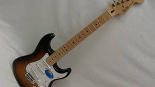 Video thumbnail for 2007 Fender Std Stratocaster MIM Sunburst mpg by IplayMusic2