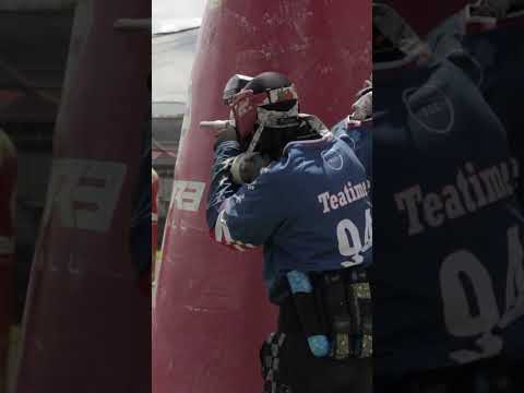 Off The Break Paintball Action!