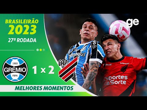 Gols e lances de Grêmio x Athletico Paranaense