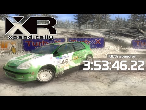 Xpand Rally - 100% speedrun - 3:53:46.22 by Piotrunio