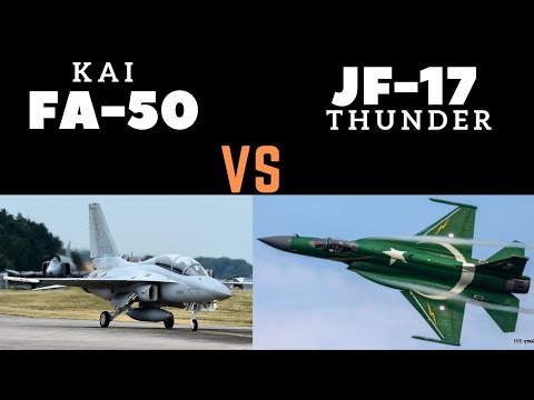 FA-50 vs JF-17 Thunder  comparison video