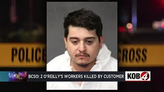 Suspect arrested for killing 2 O'Reilly Auto Parts employees over oil in Albuquerque