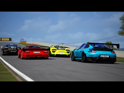 Thumbnail for Mercedes-Benz CLK GTR SuperSport track day at Mount Panorama (Bathurst) / Assetto Corsa gameplay by Mercedes-Benz CLK GTR