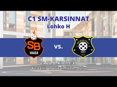 SB Vaasa - Merikoski SBT Warriors  22.8.2020 19:30
